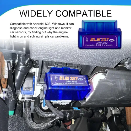 Miniatura 3 de ELM327 OBDII - Escáner de diagnóstico automático para automóvil, herramienta de diagnóstico OBD2, herramienta de escaneo Bluetooth automotriz