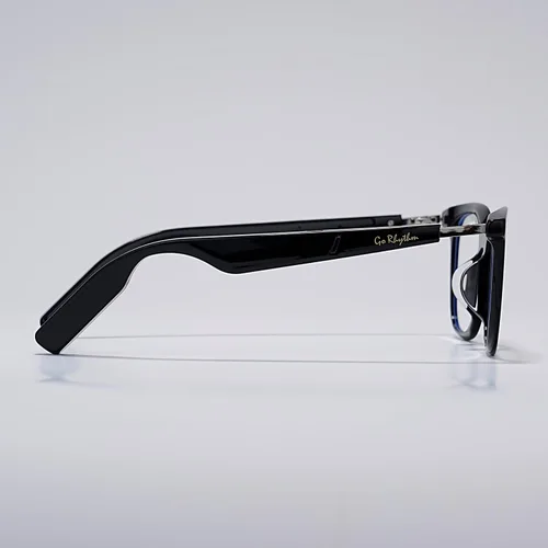 Miniatura 2 de Lentes inteligentes AI con gafas de seguridad Bluetooth para el trabajo cara a cara, lentes de traducción inalámbrica AI y traducción de llamadas