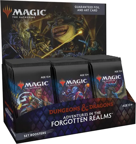 Miniatura 7 de Magic: The Gathering Adventures in The Forgotten Realms Set Booster Box, 30 paquetes, para mayores de 13 años