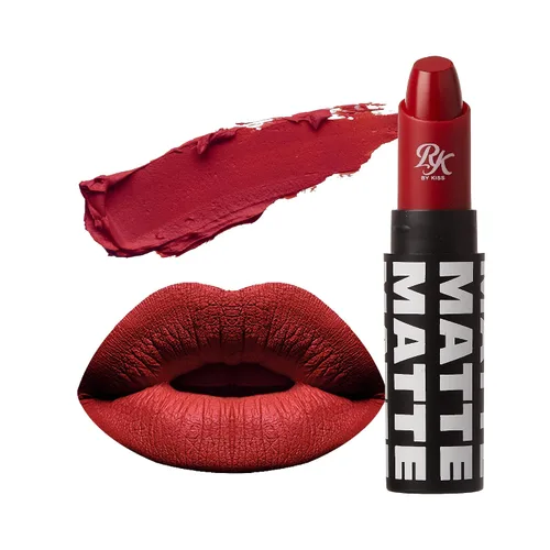 Miniatura 7 de Labial de Ruby Kisses, acabado mate, larga duración, altamente pigmentado, de aplicación suave, maquillaje de labios de cobertura total