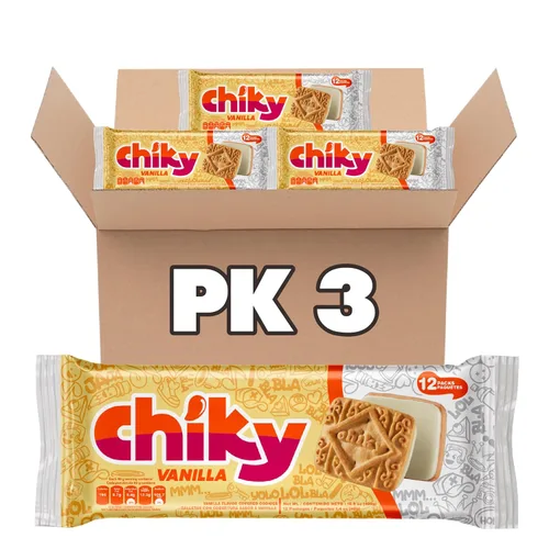 Miniatura 8 de Chiky Galletas de Chocolate Fudge, crujientes y dulces, centro de crema suave, textura crujiente que se derrite en cada bocado, 16.9 onzas, 1 caja