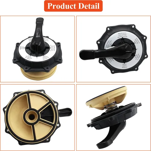 Miniatura 2 de Cubierta de llave y mango compatible con bomba de filtro de arena transparente INTEX 26645EG SX2100 Krystal