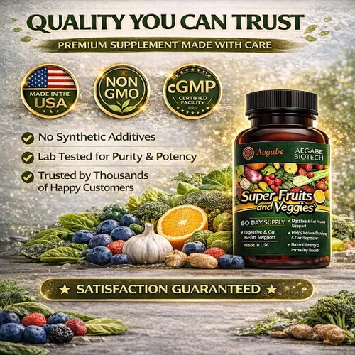 Miniatura 7 de Suplemento de súper frutas y verduras, 36 verduras y frutas frescas, suplemento nutricional diario Balance of Nature para salud digestiva y alivio