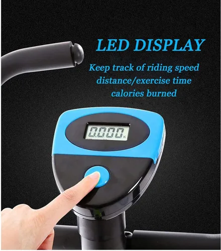 Miniatura 3 de Bicicleta estática para niños pequeños con pantalla LCD, bicicletas estacionarias para niños, estilo moderno simple y ligero, adecuada