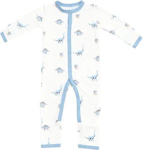 Miniatura 24 de KYTE BABY Mameluco suave unisex con cierre a presión, 97% rayón hecho de bambú, 3% elastano