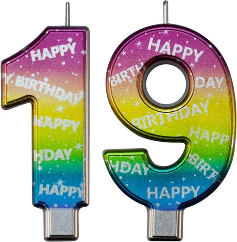 Miniatura 248 de DERVENTA Velas de cumpleaños con números grandes, 3D, color rosa, 3.7 pulgadas, decoración para tartas de fiesta, 1 pieza (número 3 rosa)