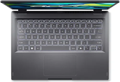Miniatura 14 de acer Aspire 14 Laptop WUXGA 1920 x 1200 IPS de 14.0 pulgadas, procesador Intel Core 5 120U, gráficos Intel, LPDDR5 de 16 GB, SSD Gen4 de 512 GB