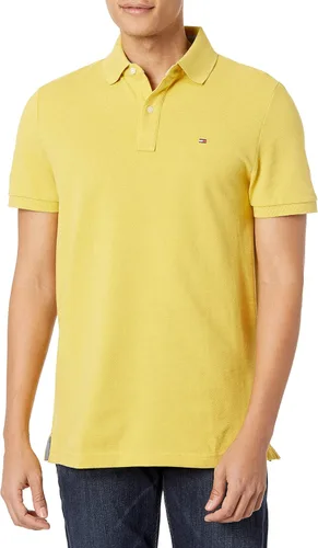 Miniatura 67 de Tommy Hilfiger Polo de piqué de algodón de manga corta para hombre en ajuste regular