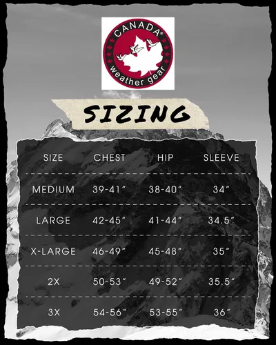 Miniatura 7 de CANADA WEATHER GEAR Chaqueta de invierno para hombre grande y alta, abrigo pesado tipo parka, chaqueta para hombres grandes y altos (M-5XL)