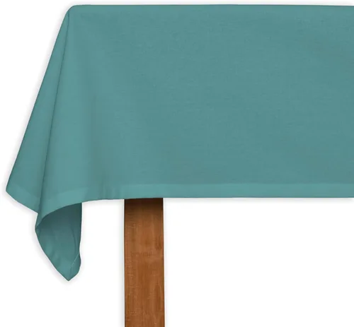Miniatura 23 de CALICOT Mantel rectangular 100% algodón, 90 x 60 pulgadas, lavable y reutilizable, decorativo para comedor, cocina, granja, hogar, fiesta, banquetes