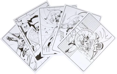 Miniatura 3 de Crayola Dibujos para colorear de Batman (28 páginas), incluye póster de Batman, colorear para adultos, regalo coleccionable