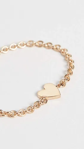 Miniatura 2 de Zoe Chicco Anillo de cadena de oro de 14 quilates para mujer Itty Bitty