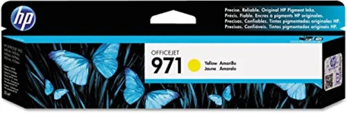 HP 971 | Cartucho PageWide | Amarillo | Funciona con HP OfficeJet Pro X451, X476, X551, X576 | CN624AM