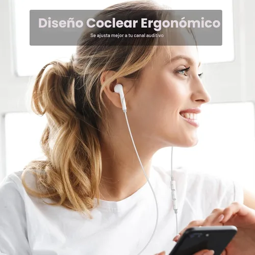 Miniatura 8 de [Certificado MFi de Apple] Auriculares USB C para iPhone 17 16, paquete de 2 auriculares con cable USB C con control remoto integrado para controlar