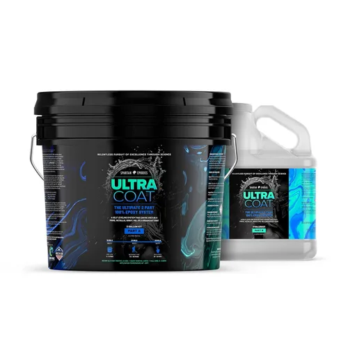 Miniatura 7 de Sistema de revestimiento epoxi industrial de bajo contenido de COV ULTRACOAT Spartan Epoxies de Fierce Brands para pisos, opciones metálicas