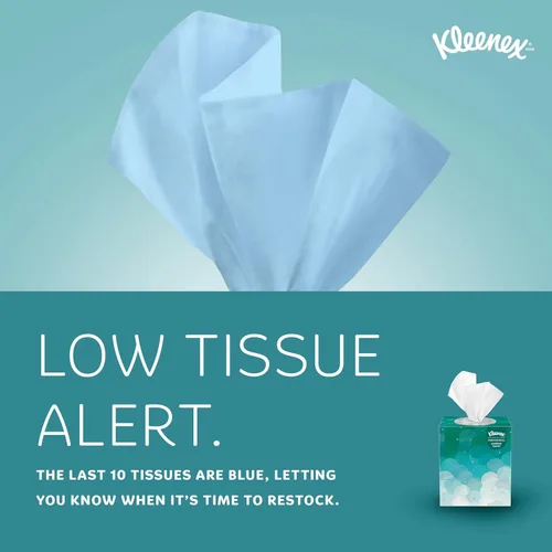 Miniatura 7 de Kleenex Pañuelos Faciales Profesionales, a Granel (21270), 2 Capas, Blanco, Formato de Caja Cúbica Vertical, Diseñado para Empresas