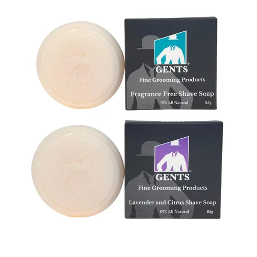 Miniatura 18 de G.B.S Jabón de afeitar para hombre 97% natural enriquecido con manteca de karité y glicerina, crea una rica forma de espuma, 3 onzas cada paquete