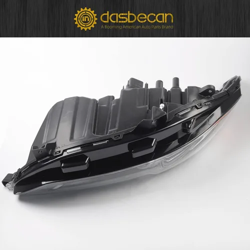 Miniatura 6 de Dasbecan Faros delanteros halógenos con proyector cromado Compatible con Ford Fusion 2013-2016 Conjunto de faros delanteros para lado derecho