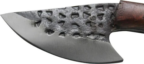 Miniatura 3 de Collection 1075 - Cuchillo de caza de espiga completa de acero al carbono, hoja de acero de alto carbono forjado hecho a mano con funda de cuero