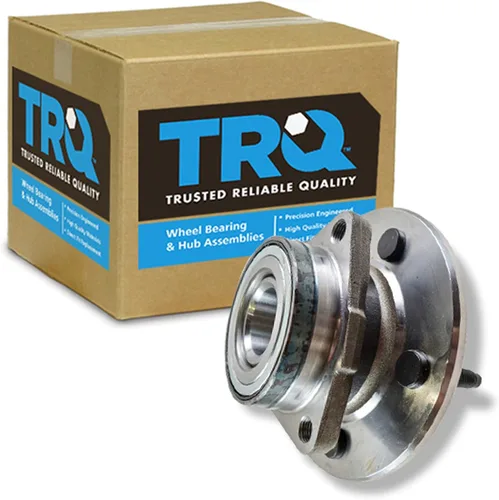 Miniatura 135 de TRQ Cojinete de rueda delantera y conjunto de cubo con sensor ABS compatible con Toyota Sequoia 2008-2022 Tundra 2007-2021