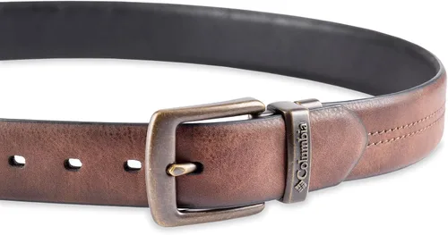 Miniatura 4 de Columbia Cinturón de mezclilla casual reversible dos en uno para hombre