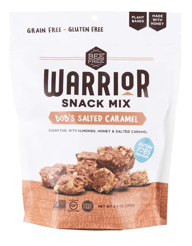 Miniatura 10 de BeeFree Warrior Mix Granola sin gluten – Bocaditos de granola gruesos Granola paleo, baja en carbohidratos, sin granos, sin conservantes, sin