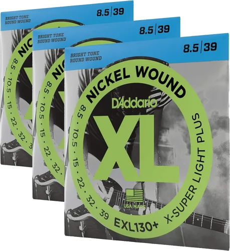 Miniatura 44 de D'Addario XL EXL115-10P - Cuerdas de níquel para guitarra eléctrica de 6 cuerdas, entonación perfecta, sensación consistente, durabilidad fiable