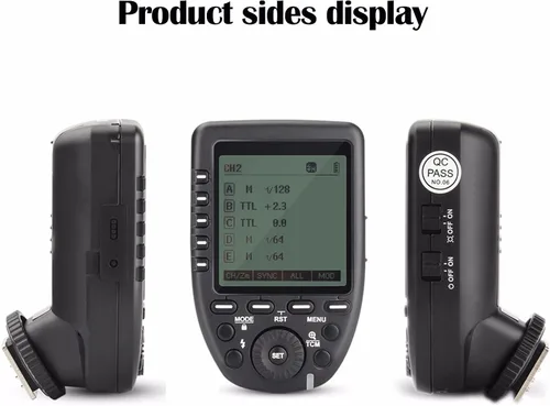 Miniatura 7 de GODOX Xpro-C 1/8000s HSS TTL Disparador de flash inalámbrico 5 botones de grupo dedicados 11 funciones personalizables para Canon EOS Hotshoe cámara