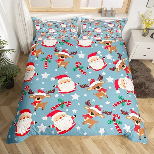 Miniatura 29 de Erosebridal Divertida funda de edredón de Halloween para niños, juego de ropa de cama de calabaza fantasma, decoración de Halloween para niños