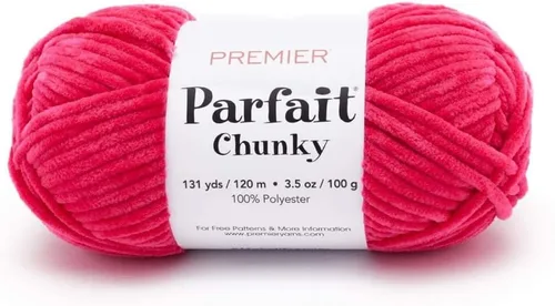 Miniatura 39 de Premier Parfait Hilo Grueso - Súper Voluminoso para Tejer y Hacer Ganchillo, Chenilla, Sunshine
