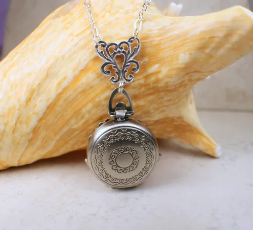 Miniatura 4 de Sapphire Crystal Multi Photo Locket
