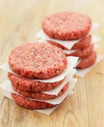 Miniatura 5 de Kitchen Geeks Hamburger Patty Paper - 1000 hojas cuadradas de papel encerado de 5.5 x 5.5 pulgadas para hacer hamburguesas, hacer hamburguesas