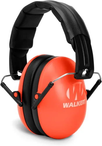 Miniatura 8 de WALKER'S Diadema acolchada plegable de perfil bajo para jóvenes y mujeres, orejeras de protección auditiva ajustable Kit combinado verde azulado