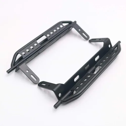 Miniatura 3 de KYX Estribos de metal para carreras, placa de pie para 1/10 RC Crawler TRX-4 (aleación)