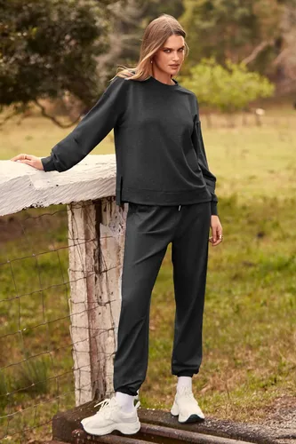Miniatura 27 de Prettygarden - Conjunto de pijama de dos piezas para mujer, diseño de teñido anudado, sudadera informal de manga larga con pantalones largos, ropa