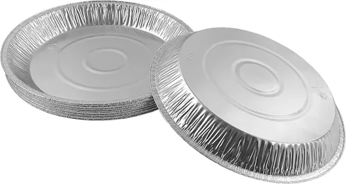 Miniatura 4 de PACTOGO Platos desechables extra profundos de papel de aluminio de 12 pulgadas (paquete de 12)