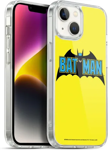 Miniatura 297 de Head Case Designs Funda de gel con licencia oficial de Batman DC Comics Bat Signal Logos [protección de grado militar] compatible con Apple iPhone 7