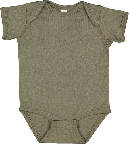 Miniatura 16 de RABBIT SKINS, Body de manga corta de jersey fino suave para bebé