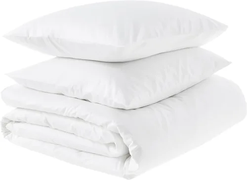 Miniatura 32 de Amazon Aware Juego de fundas de almohada 100% algodón orgánico de 300 hilos, color rubor, estándar, paquete de 2, 32 x 20 pulgadas