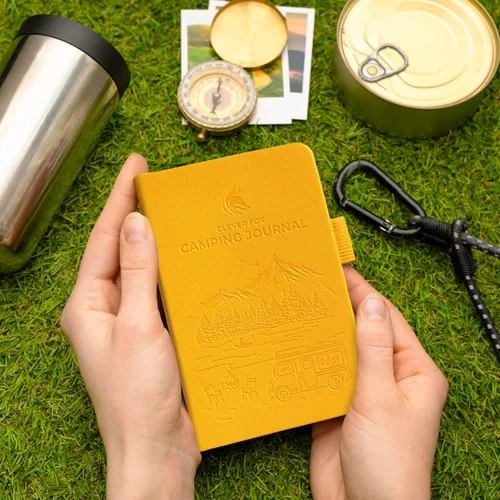 Miniatura 7 de Clever Fox CF Camping Journal (Amber Yellow, Pocket (3.7'' x 5.6''))