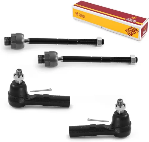 Miniatura 147 de Metrix Premium Chassis Parts - Juego de 4 barras de acoplamiento interior y exterior para Audi A3 15-16, Seat Leon 06-20 (México), 09-17 Volkswagen