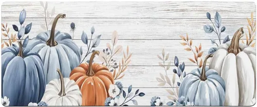 Miniatura 7 de Tapete de baño con diseño de calabazas de granja, antideslizante, de secado rápido y absorbente, de tierra de diatomeas, para fregadero de cocina