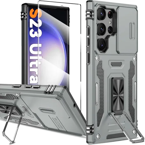 Miniatura 121 de Funda magnética para Samsung Galaxy Note 20 Ultra con soporte de anillo [con protector de pantalla] [Compatible con carga inalámbrica MagSafe] Funda