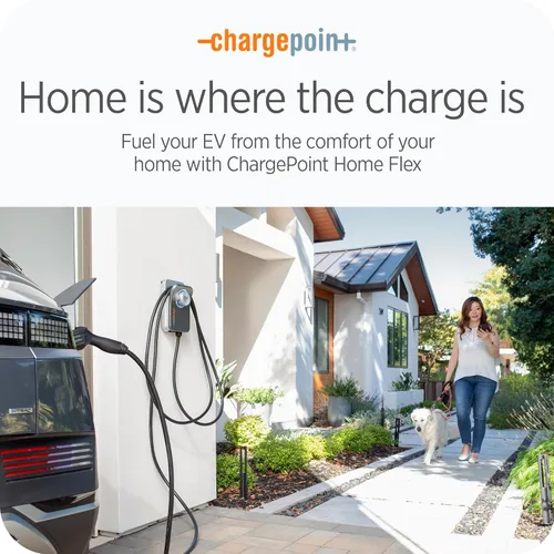 Miniatura 9 de ChargePoint HomeFlex J1772 - Cargador eléctrico de nivel 2 - Carga inteligente rápida de energía de batería en casa para vehículos eléctricos