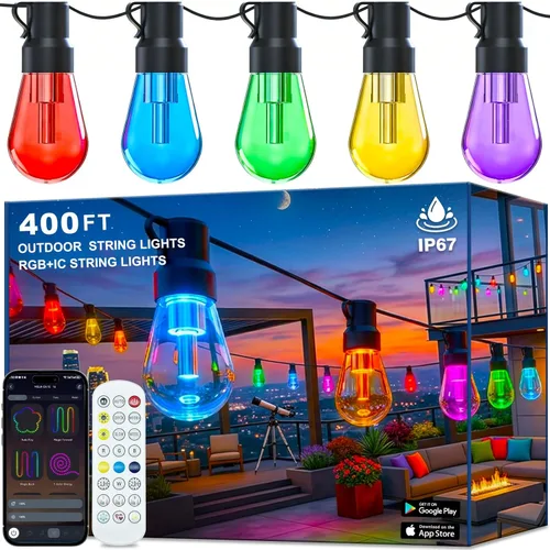 Miniatura 13 de AILBTON 10Ft String Light Poles 6 Pack,Light Poles for Outside Lights,Outdoor with Fence Brackets Hanging Lights,Metal Stand Deck Patio Backyard
