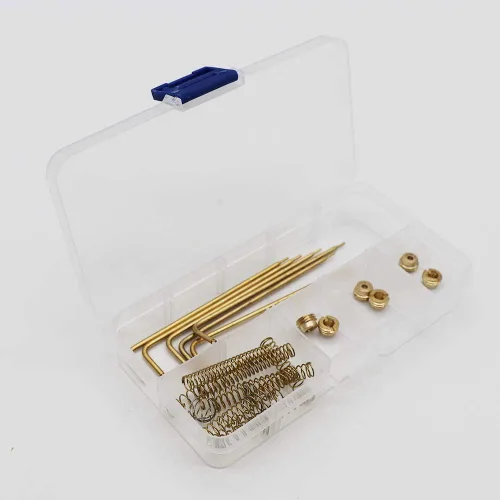 Miniatura 2 de KIPA Kit de ajuste de calibración de carburador para CFM 1400 1404 1405 1406 1407 1408 1409 1411 WPA 1487 Carter AFB Carter AFB Jets Varillas