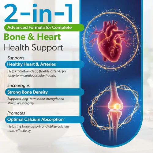 Miniatura 3 de Suplemento de vitamina D3 K2 de 5000 UI (MK-7 90 mcg) – 120 cápsulas vegetales – Suplemento de vitamina K2 D3 para apoyo óseo, corazón e