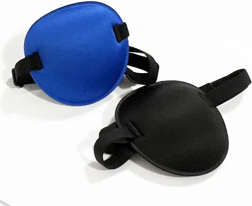 Miniatura 8 de 2 parches oculares, parches oculares médicos para adultos, parche ocular ajustable 3D, parches oculares suaves para ambliopía u ojo vago, válidos