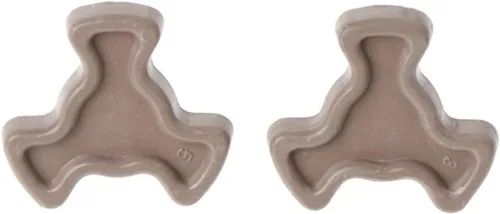 Miniatura 5 de Paquete de 2 ejes de bandeja de acoplador de soporte de rodillo giratorio de microondas de 0.669 in