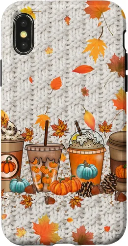 Miniatura 5 de iPhone 16 Acción de Gracias Otoño Hojas Otoño Calabaza Especias Funda